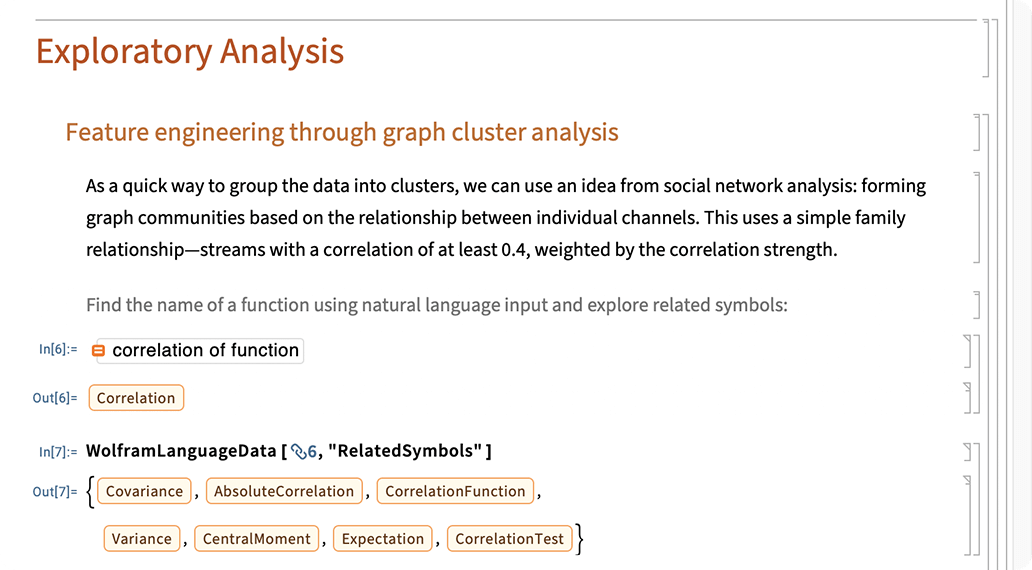 Wolfram Notebook slides illustrating millions of computable entities and information-rich visualizations